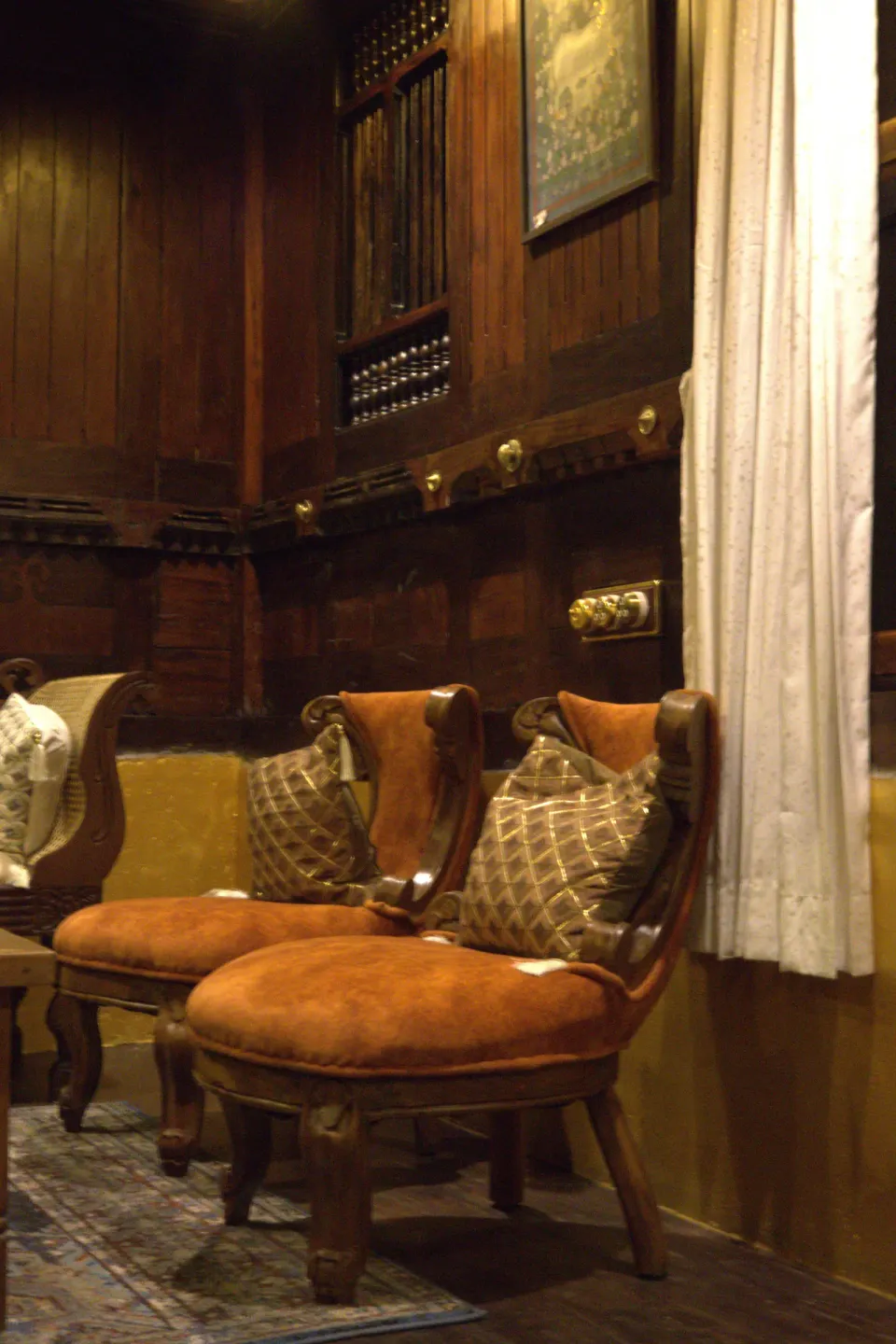 Vintage Accent Chairs (Set of 2)
