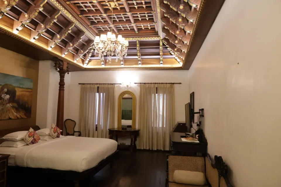 Bedroom at the Heritage Arts gallery